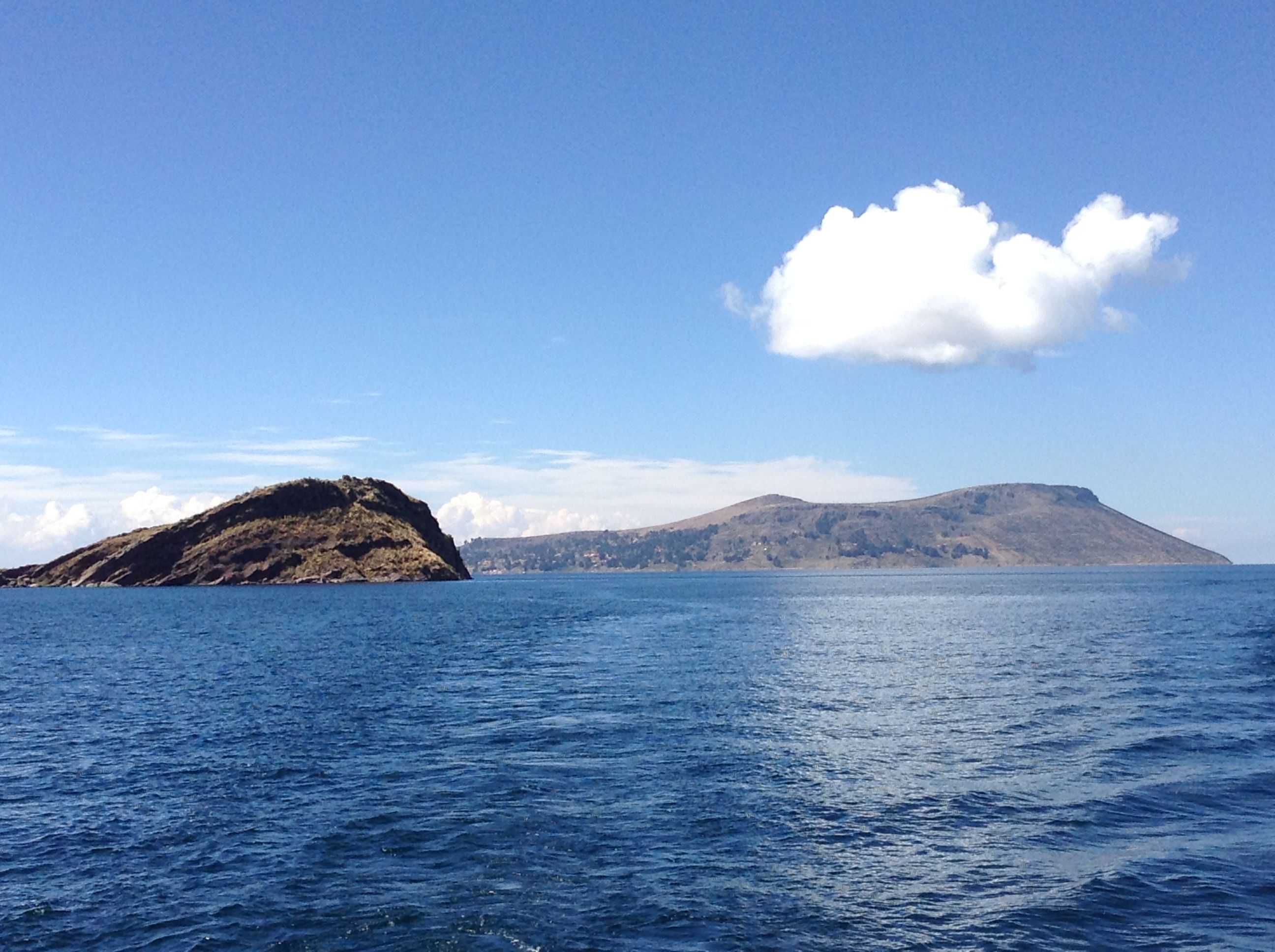 The creation myths of the Incas start at lake Titicaca